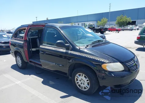 2006 Dodge Grand Caravan Se from USA, damaged, VIN 1D4GP24R66B699312